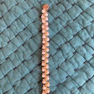 Vintage Pearlescent Bead Jewelry Bracelet